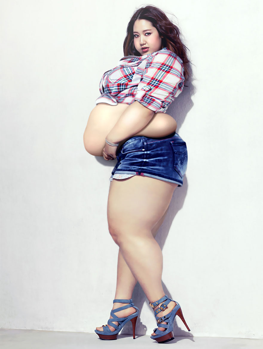 What if celebrities where fat?