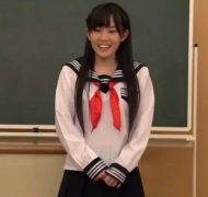 Japanese Student Gets A Creampie