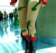 Video game fighter cosplay GIF